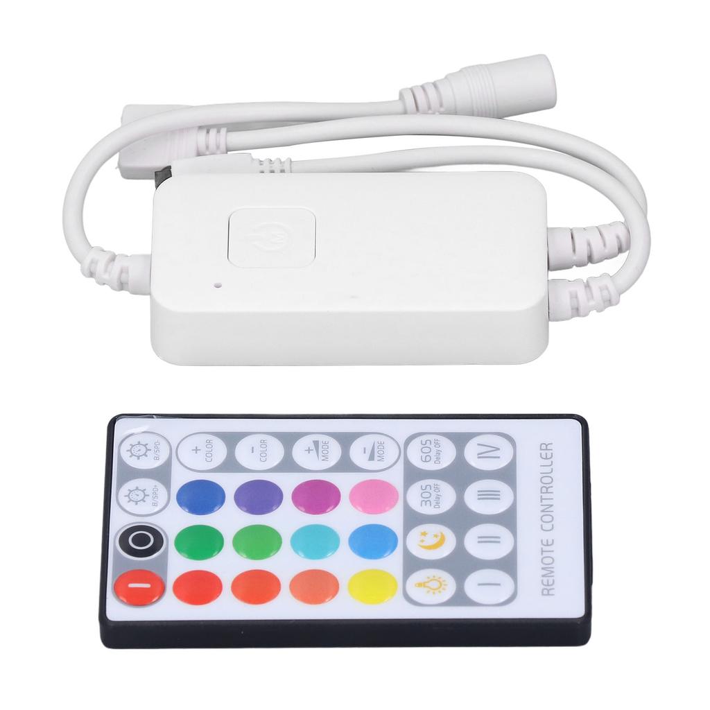 LED Lichtstreifen Controller Smart WIFI RGB Lampen Controller mit IR 28 Tasten Fernbedienung für Zuhause Bar KTV