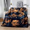 Eminem Hip -hop Singer Printing Blanket Warm Blanket Flannel Blanket Picnic Blanket Blankets for Beds Birthday Gift