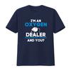 Funny Respiratory Therapist Oxygen Dealer Slogan Print Casual T Shirt Vintage Soft Fashion Unisex Versatile