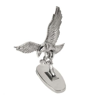 3D-Emblem, Auto-Logo, Fronthauben-Ornament, Autoabdeckung, Chrom-Adler-Abzeichen für Auto