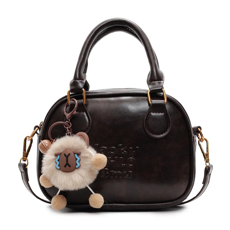 Niche Retro Large-capacity Bag Women's New Fashion Shoulder Messenger Bag Premium Texture Handbag