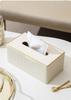 Papierrolhouder geschikt voor badkamer tissueboxLeren papierrolhouder is geschikt voor slaapkamer, eettafel, kantoor