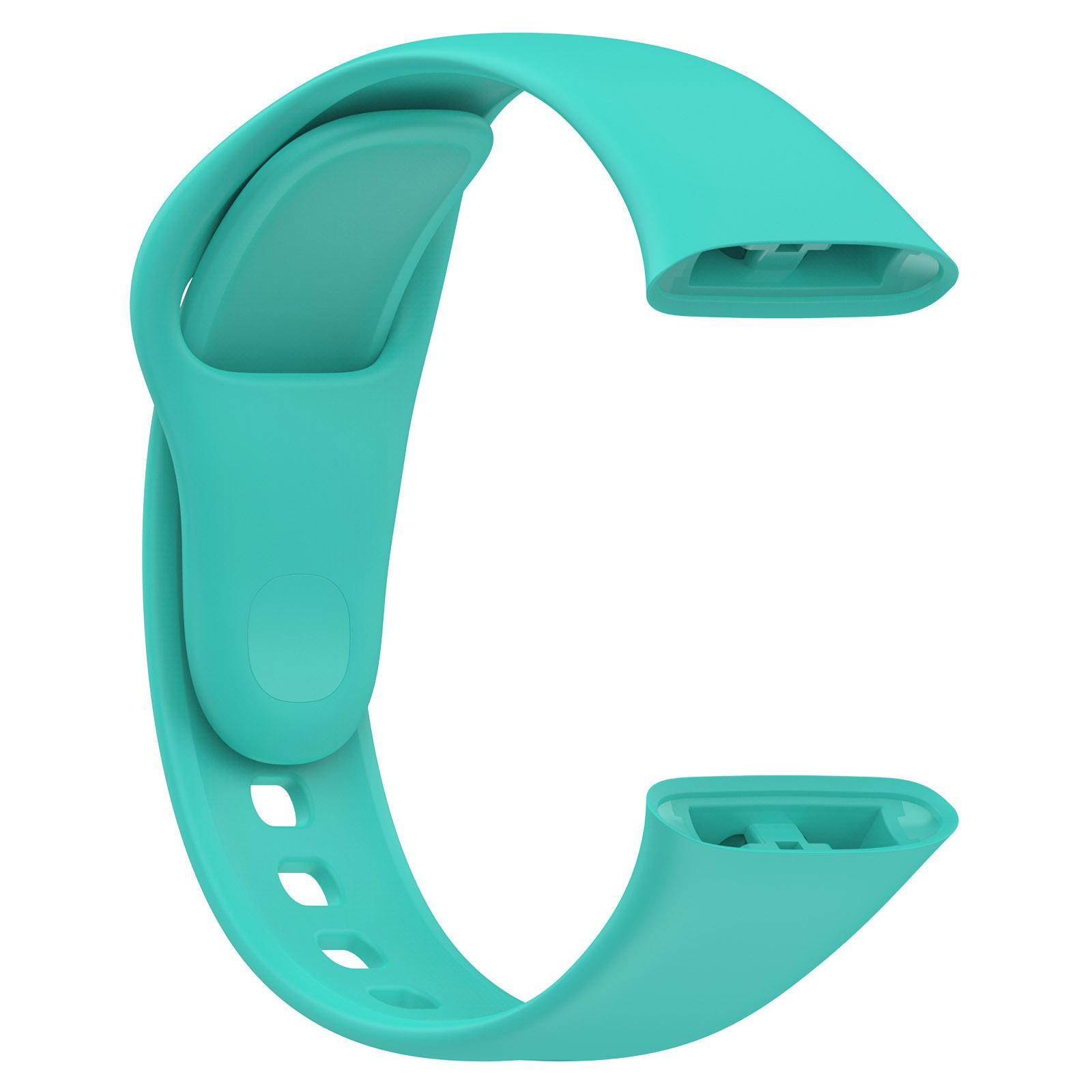 Силиконовый ремешок для браслета Redmi Watch 3/Watch 3 Lite/активный ремешок для браслета, сменные аксессуары для умного браслета For Redmi Watch 3 циан