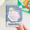 3 Inch Mini Photo Album 40 Pockets Hollow Cloud/Flower/Cake/Pudding Cover Portable PVC Small Idol Photocard Picture Holder Home Supplies