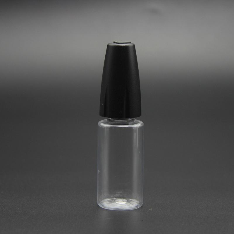 

1 шт., 10 мл, прозрачный флакон для домашних животных с длинной тонкой иглой, бутылка-капельница для Vape, аксессуары для масла для курения, банка для жидкости чёрный