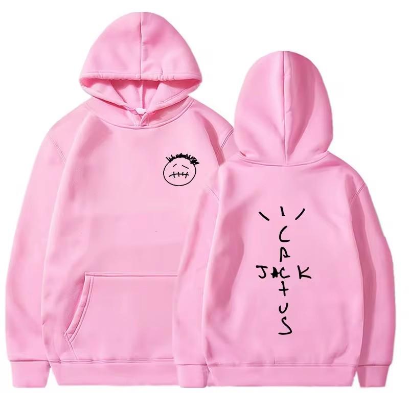 

Травіс Скотт Cactus Jack Модний трендовий світшот для чоловіків і жінок Харадзюку Повсякденний пуловер Крутий вуличний одяг 3XL