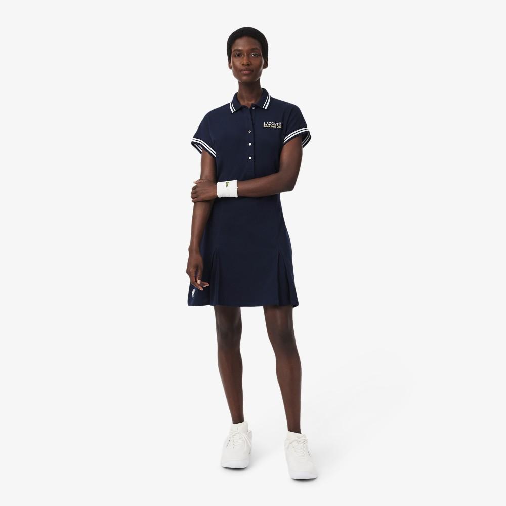 [Lacoste] Женское теннисное пике-платье Roland Garros EF0584-56G166 34