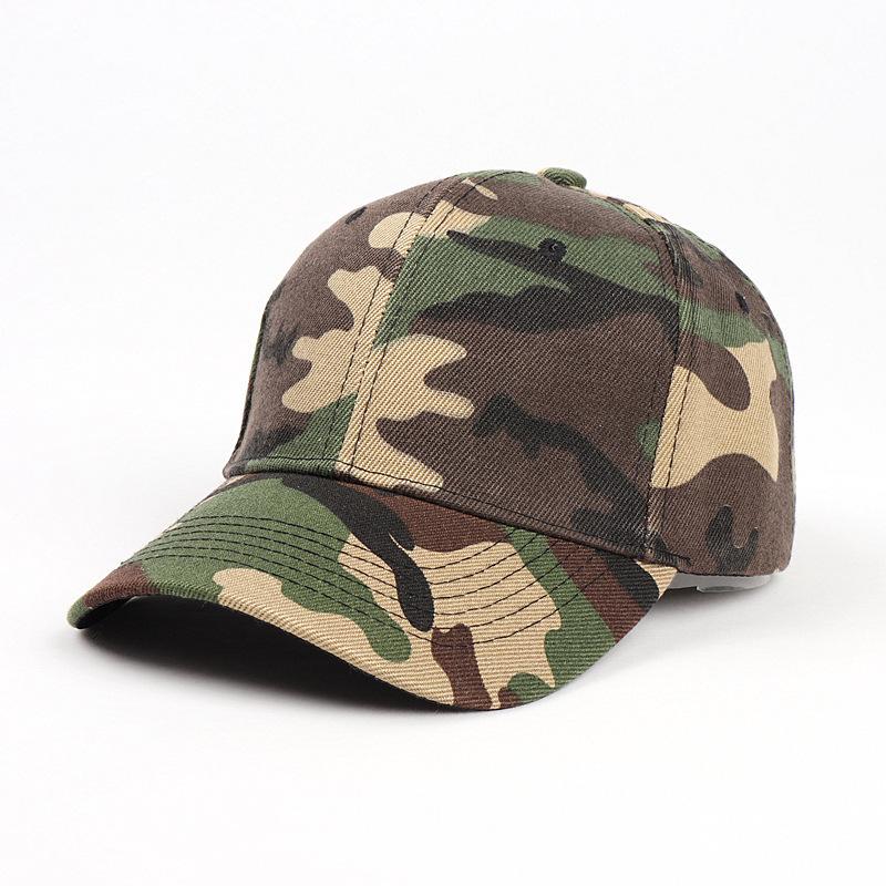 Baseball Cap Men's Sun Hat Fishing Baseball Cap Outdoor Camouflage Sun Hat Military Training Sports Team Building Middle Aged Hat