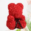 Ursuleț din Trandafiri Conservați: Festivalul Qixi, Cadou de Ziua Îndrăgostiților și de Ziua Mamei, Buchet de Flori pentru Prietenă, Ornament de Ziua de Naștere.