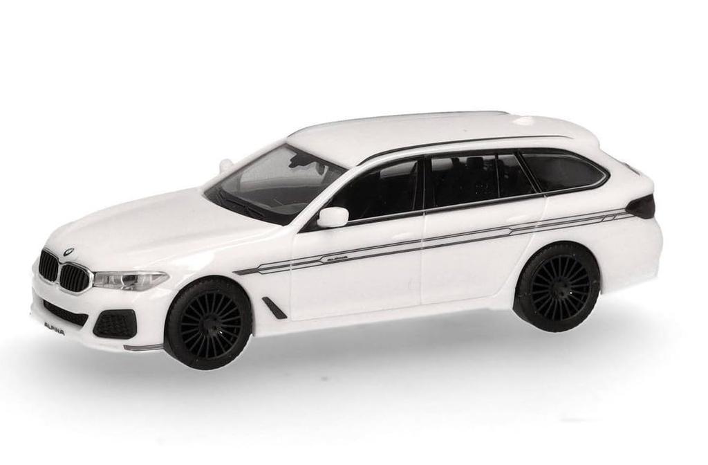 Herpa 1/87 BMW Alpina B5 Touring, White HERPA B5 Touring HO Scale