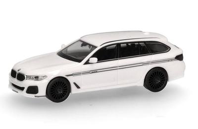 Herpa 1/87 BMW Alpina B5 Touring, White HERPA B5 Touring HO Scale