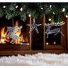 Christmas Ornament Acrylic Sequin Christmas Tree Pendants Snowflake Christmas Supplies Hanging Ornament