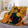 3D Pharaoh Hieroglyphic Egyptian Mythology Soft Blankets,Keep Warm Throw Blanket Comfortable for Picnic Beds Sofa Home Bedroom