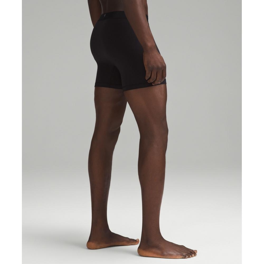 Lululemon Always In Motion Boxer 5   3 Pack Black Black Black