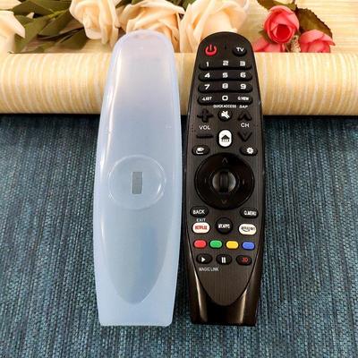 Transparente Silikonhülle für LG Dynamic TV-Fernbedienung, Schutzhülle AN-MR600/650, verdickte, stoßfeste Schutzhülle