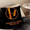 Popular T-Twenty One Pilot Band Pillow Gifts Home Office Furnishings Bedroom Sofa Car Cushion Cover Case 45X45Cm