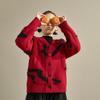 Children's New Year Red Cardigan