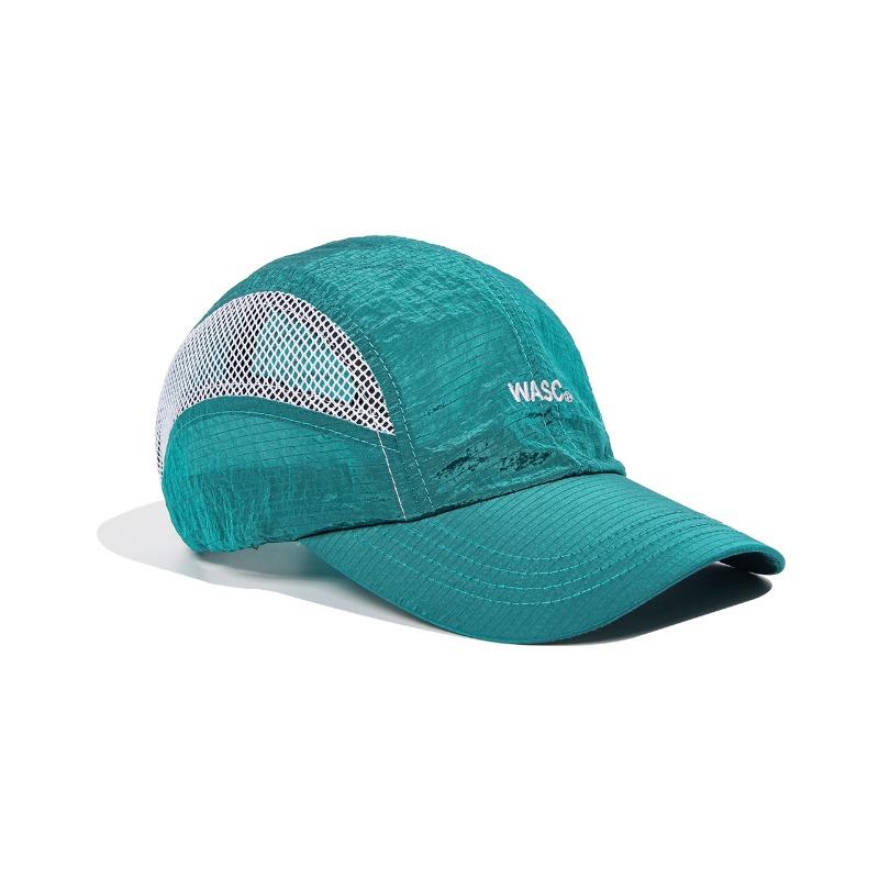 Quick-drying baseball cap embroidery summer thin breathable outdoor sunscreen sunshade mesh cap waterproof cap