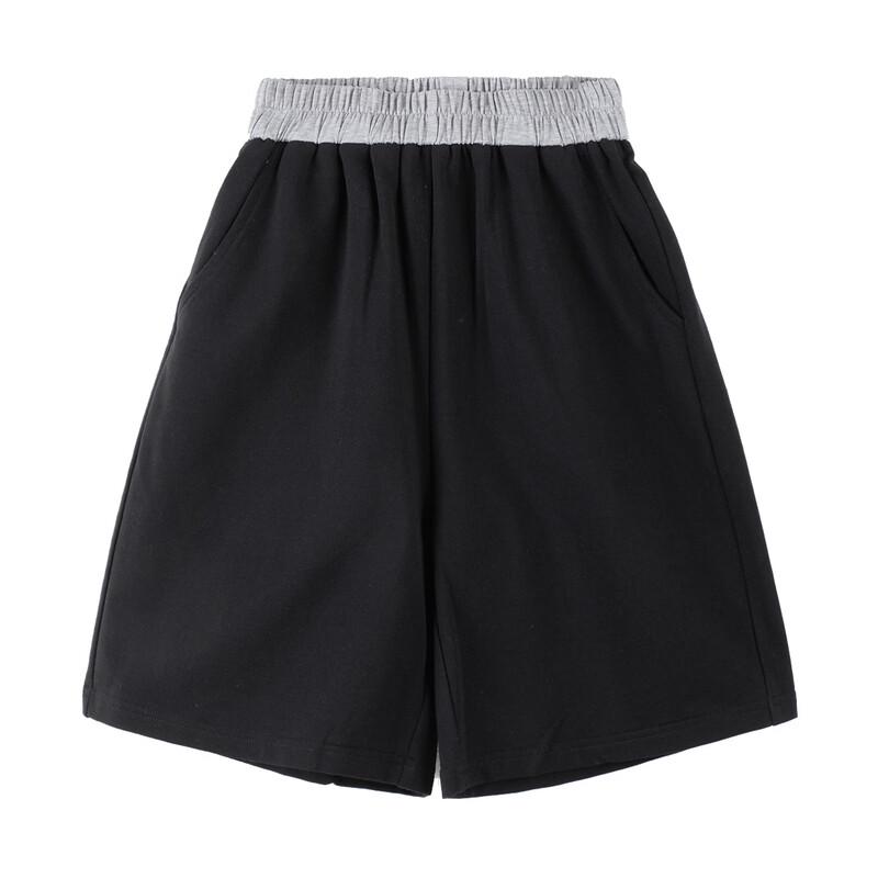 Boys' Loose Casual Elastic Waist Sports Shorts - 1 Piece