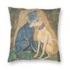Greyhound Bedroom Sofa Cushion Cover Home Decor Pet Dog Living Room Lovers   Pillowcase