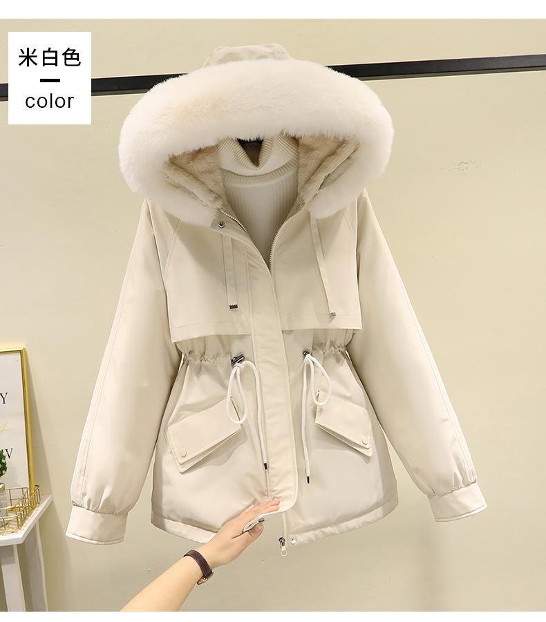Pie overcome women's long styles, cotton-padded clothes women's winter new loose thickened down cotton-padded jackets
