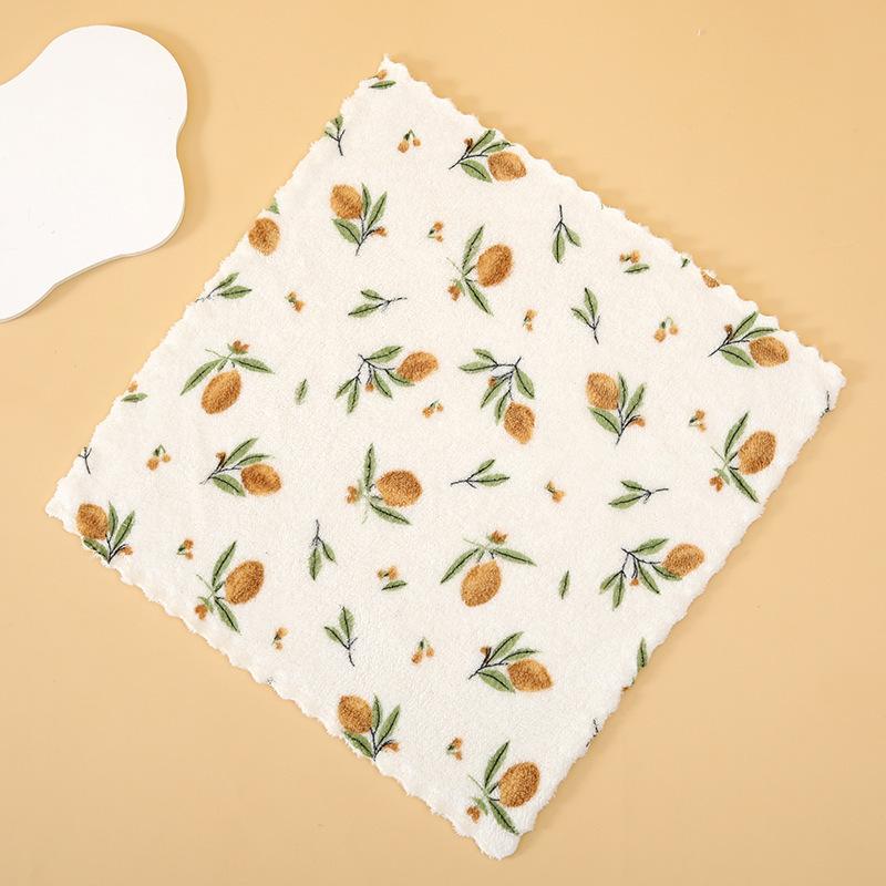 Kitchen Household Printed Absorbent and Easy-to-clean Towels