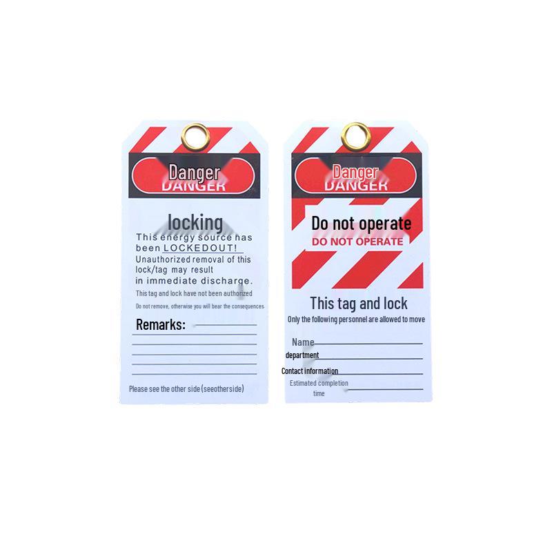Lockout Tagout Safety Warning PVC Sign - Do Not Operate