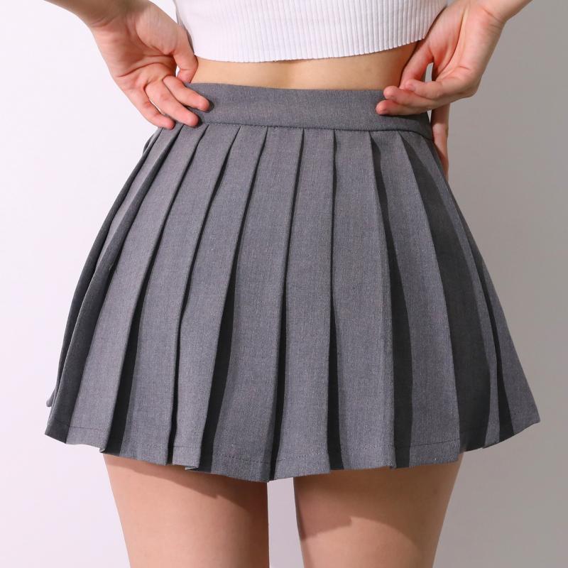 Falten Mini Rock Frauen Sommer Sexy Dünne Hohe Taille EINE Linie Rock Shorts Koreanische Weibliche Streetwear Weiß Schwarz