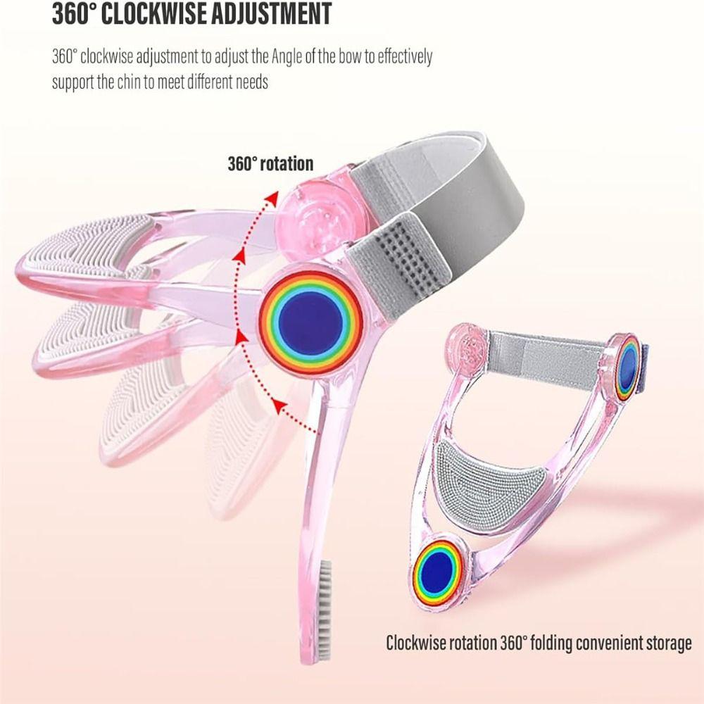 TPU Posture Corrector Adjustable Cervical Collar Portable Neck Traction Device Office and Home