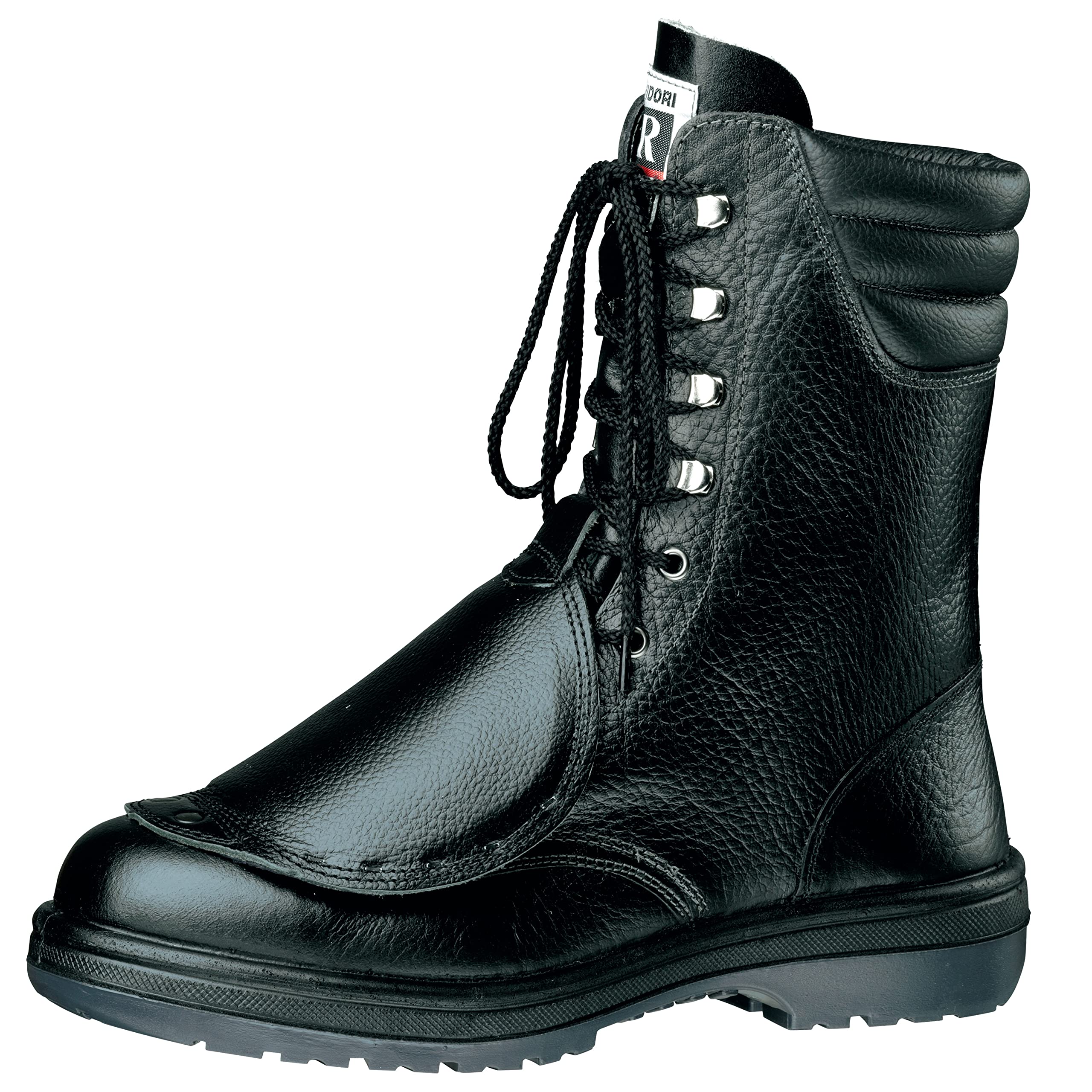 

Захисне взуття Rubber Tech JIS Standard Long Shoes Regular Work Wide Nosk Protector RT930 Instep Professional Black cm [Midori Anzen] 27.0 чорний