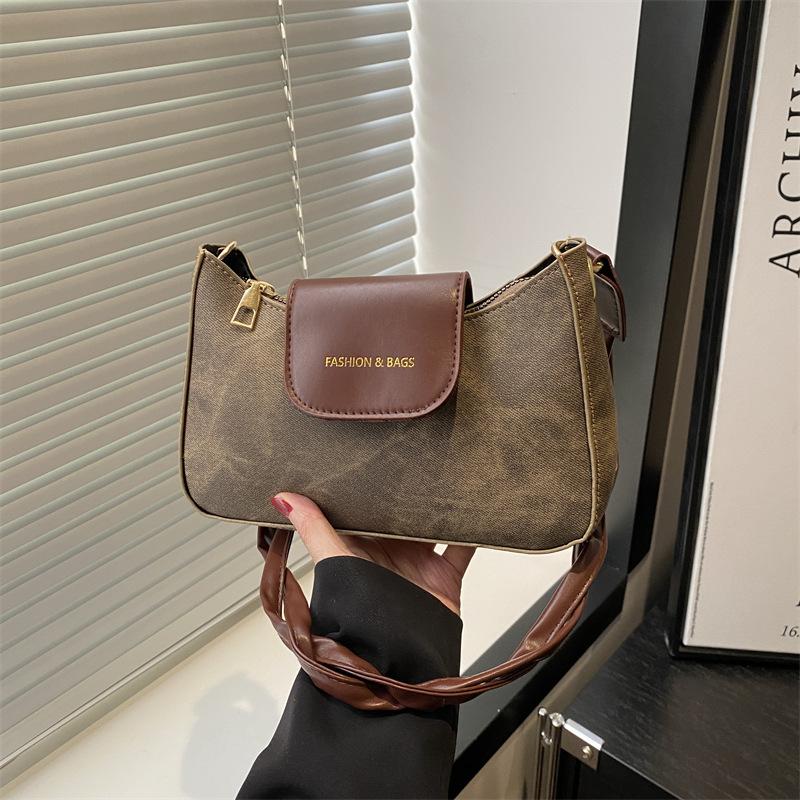This Year's Popular New Fashion Trend Women's Bags Casual Messenger Armpit Bags Commuter Shoulder Women's Bags Small Square Bags