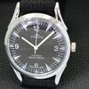 VINTAGE HAND-WINDING REFURBISHED SWISS MENS BLACK COLOR DIAL WATCH A700956-5 R205a-a700956