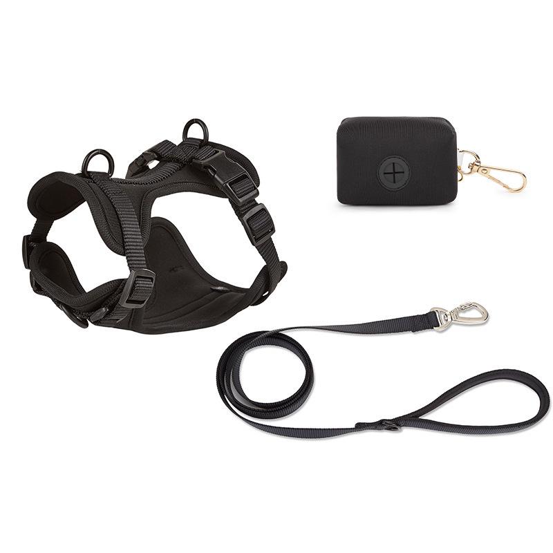 Spot PVC Dog Harness Vest with Leash & Collar - Pet Fashion
