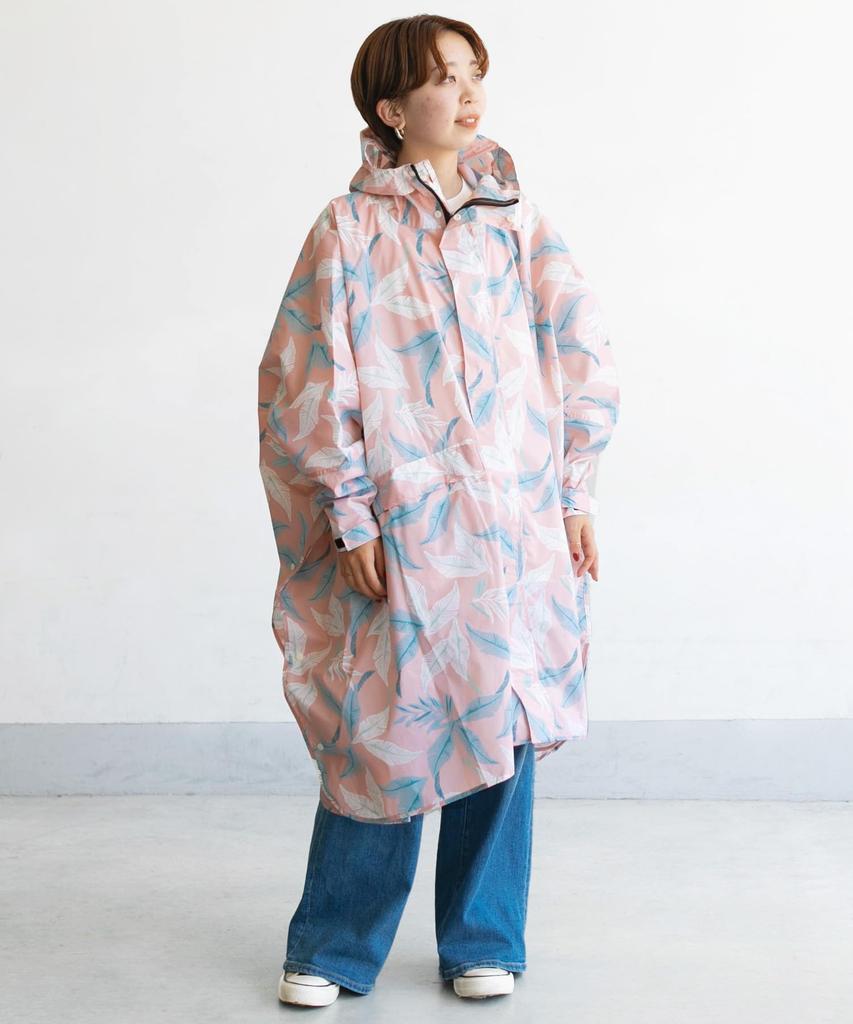 Kiu STANDARD RAIN PONCHO Rain Rain Heavy Water Storage Standard Rain Pale Polynesia Poncho, Protection, Rain, Typhoons, Raincoat, Poncho, Repellent,