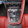 For 2013 To 2022 Jaguar F Type Carbon Fiber Interior Accessories Forged Carbon Central Control Gear Shift Panel Decorative Frame