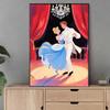 Diamond Mosaic Colorful Diamond Painting Cinderella and The Prince Full Round Embroidery Cartoon Creative Hobbies Wall Decor