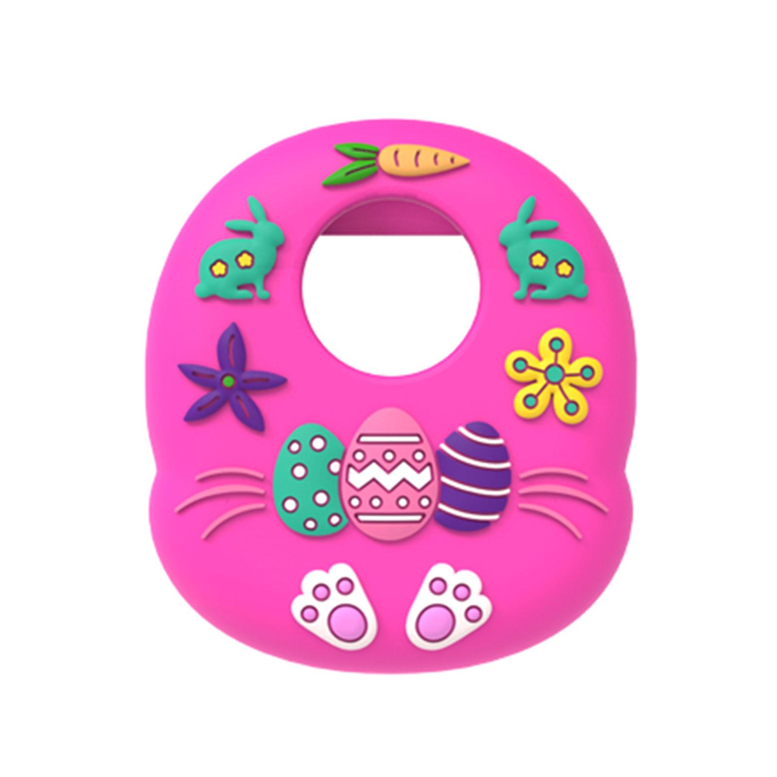 

Silicone Case Skin Soft Cover Protective Housing for Giga Pets Virtual Pet Game Machine Flexible Cover Game Accessory горячий розовый