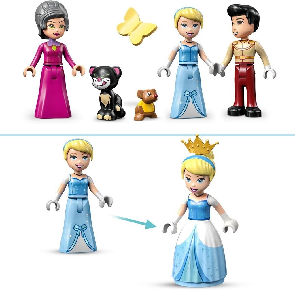 LEGO конструктор дом Disney Princess – Замок Золушки (43206)