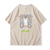 Bellingham Celebrates Action LOGO Short Sleeve T-shirt for Real Madrid Fans Commemorating The Summer Crewneck England Team