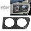 52mm Car Dashboard Dual Gauge Cover Carbon Fiber Style Replacement for Vauxhall Astra H VXR MK5 RHD