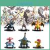 Bunte PVC-Anime-Charakterfiguren aus beliebten Serien, perfekt zum Ausstellen