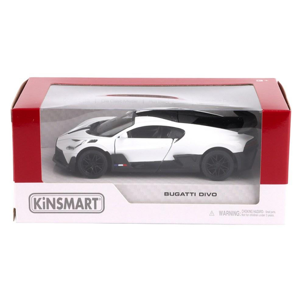 Kinsmart Bugatti Divo KT5442 Diecast Model Car, White