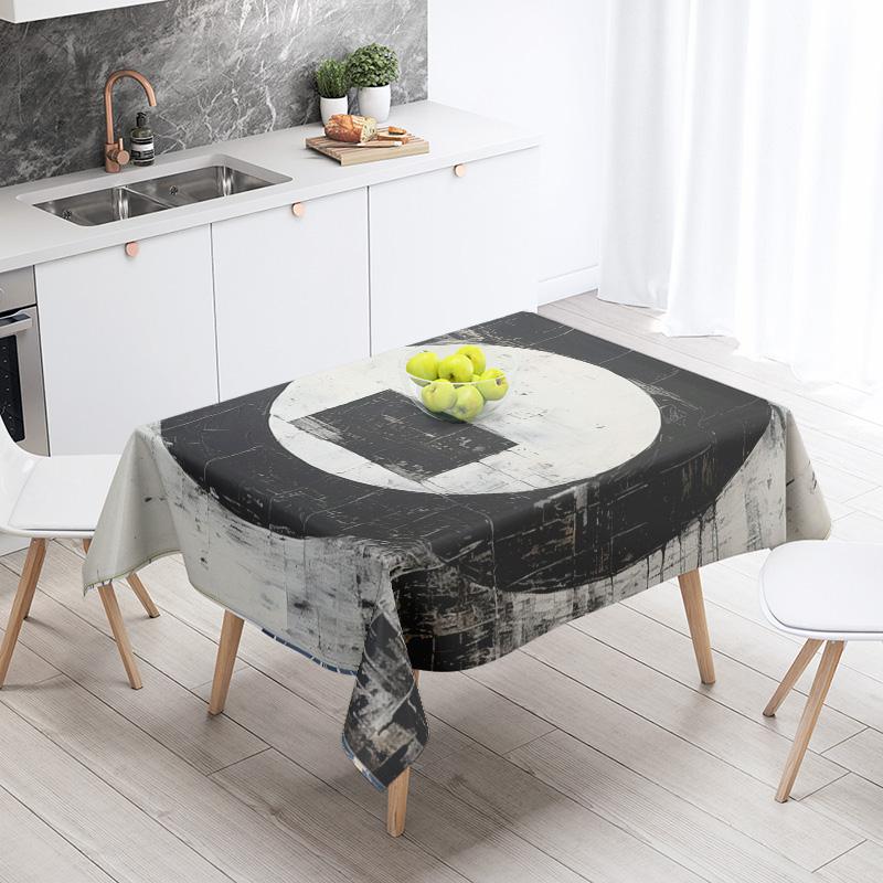 Nordische Minimalistische Geometrische Tischdecke 140X200Cm Maschinenwaschbar Ins Style Esstischdecke Haushalt Wohnzimmer Dekorativ