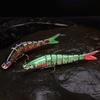 5Pcs Multi Jointed Swimbait with Trehooks Multi-Section Hard Bait Sinking Wobblers Fishing Lures Pike Carp Fishing Tools