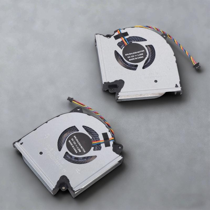Low Noise Laptop CPU Fan Efficient Heat Dissipation Metal Easy Installation For G533Q 12V CPU GPU Cooling