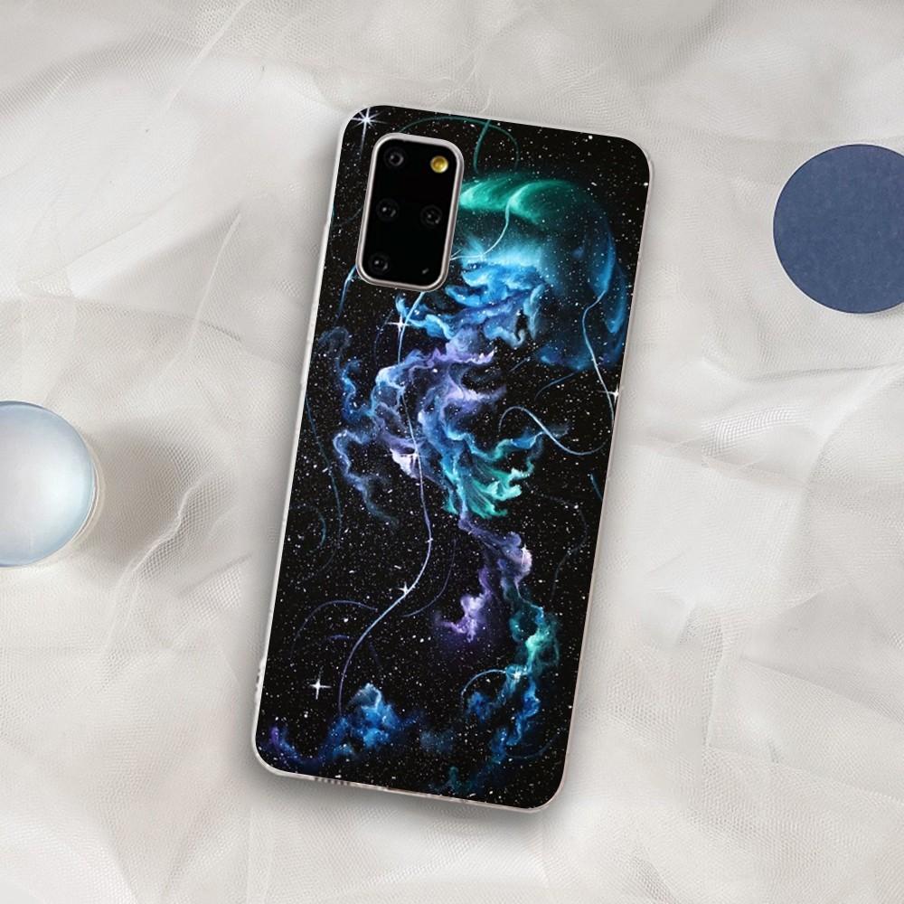 

Cute Cartoon Jellyfishes Phone Case for Samsung S21 A10 for Redmi Note 7 9 for Huawei P30Pro Honor 8X 10i Cover Huawei P30 pro