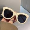 Oversized Butterfly Cat Eye Sunglasses New Trendy Fashion Female Lady Shades Colorful Popular  Designer Eyewear for Women