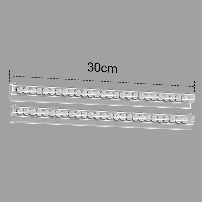 1/2Pcs 30/40/50CM Kitchen Takeaway Order Organizer Ticket Holder PVC Takeout Orders Restaurant Tickets Rack For Cafes Pubs