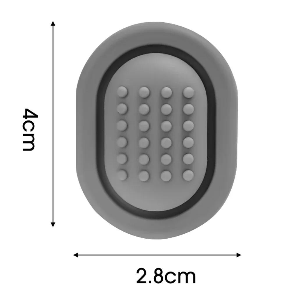 Car Water Cup Limiter Auto Water Cup Slot Anti Slip Silicone Pad Insert Slot Drink Bottle Self-adhesive Limiter Shock Absorber