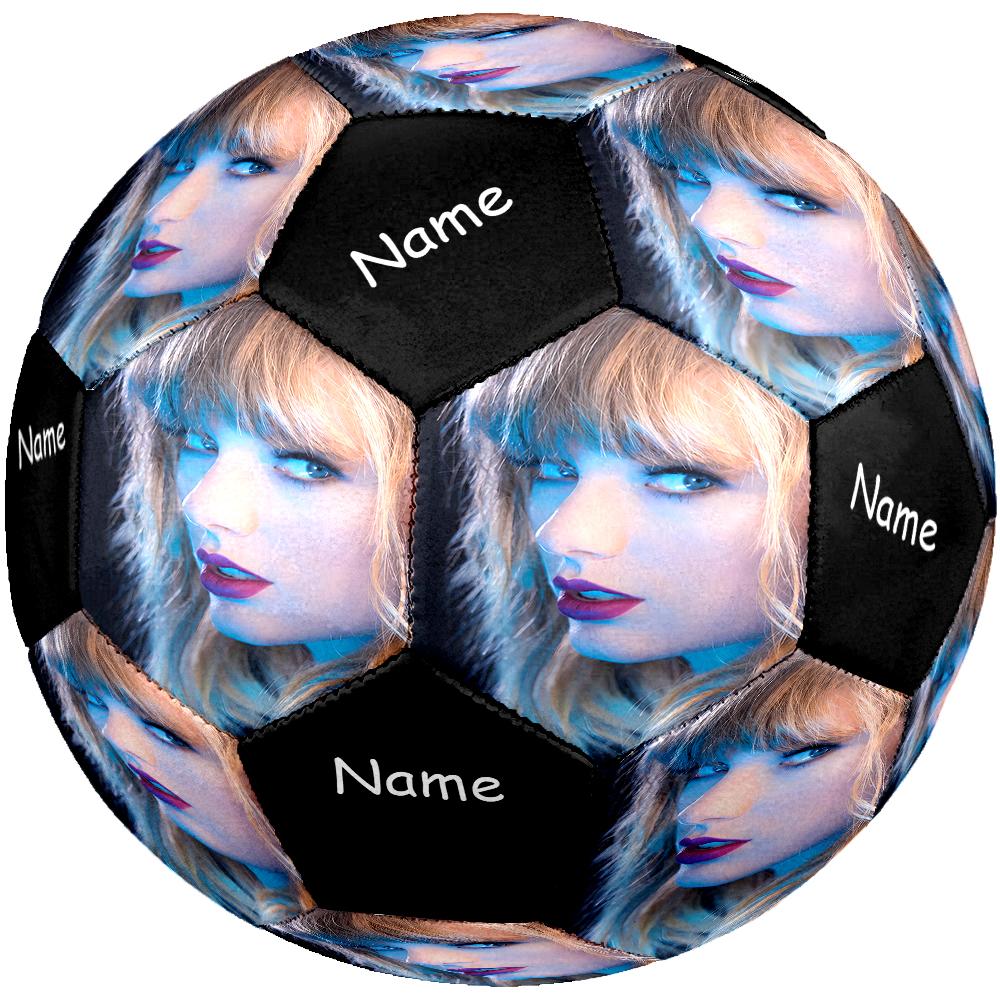 Custom Name Taylor Swift Theme Size 5 Soccer Ball, Suitable for Both Indoor and Outdoor Matches, a Gift Suitable for Everyone.